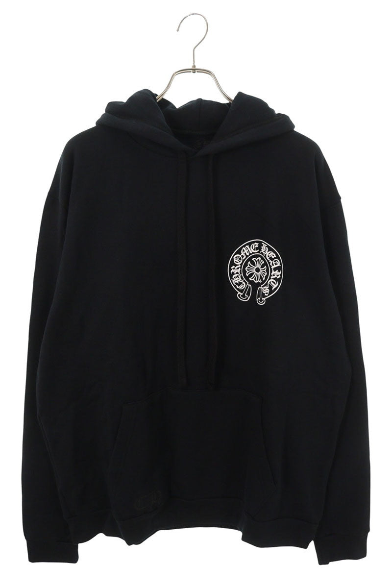 Chrome Hearts Osaka Ltd Horseshoe Print Hoodie Black Size L