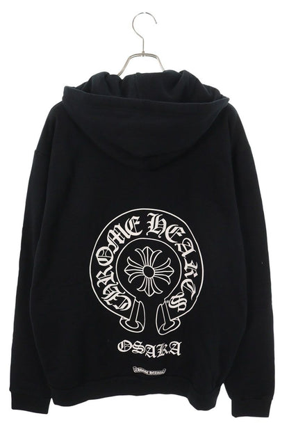 Chrome Hearts Osaka Ltd Horseshoe Print Hoodie Black Size L
