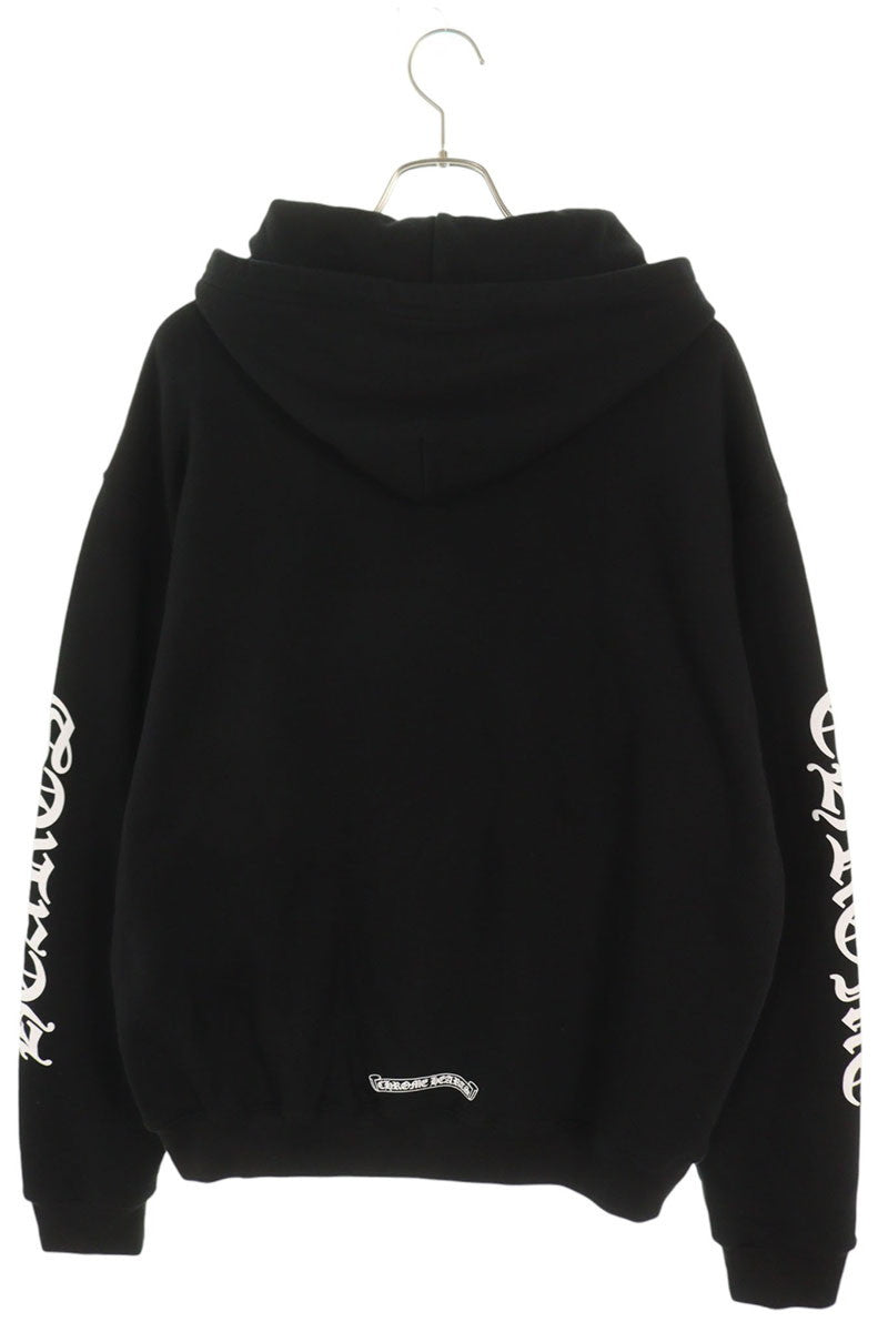 Chrome Hearts THRML HD ZIP Thermal Lined Logo Hoodie Size M