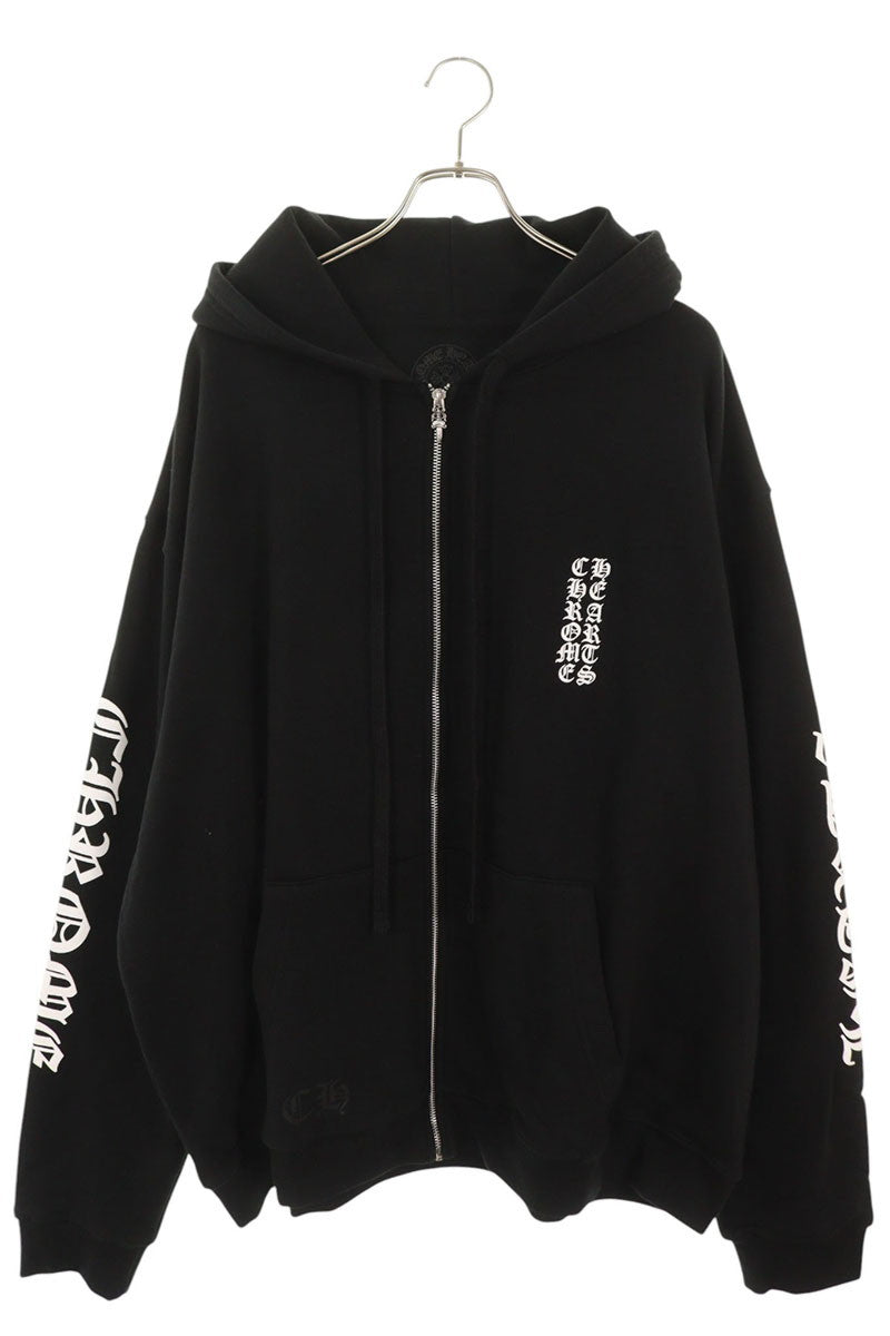 Chrome Hearts Black Thermal Lined Sleeve Zip Multi Size XXL