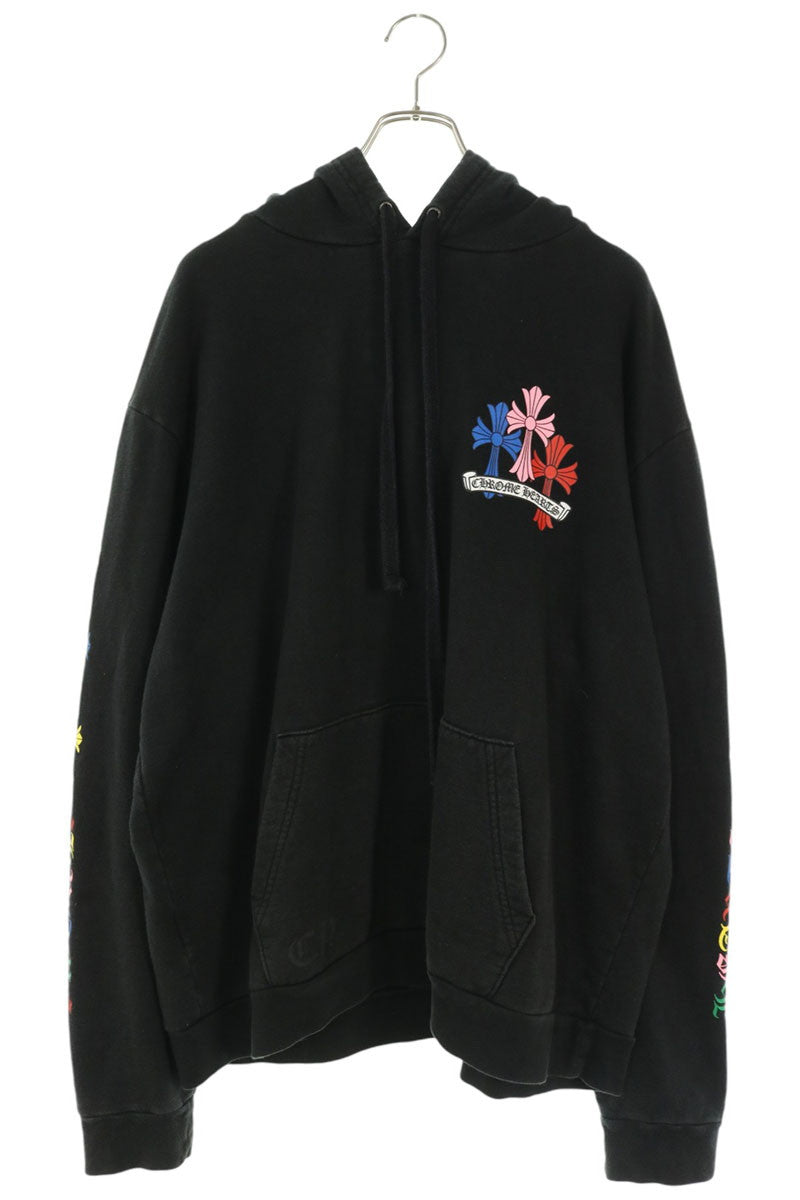 Chrome Hearts MLTCOL CEM CRS HD PLVR Hoodie Multi Size L