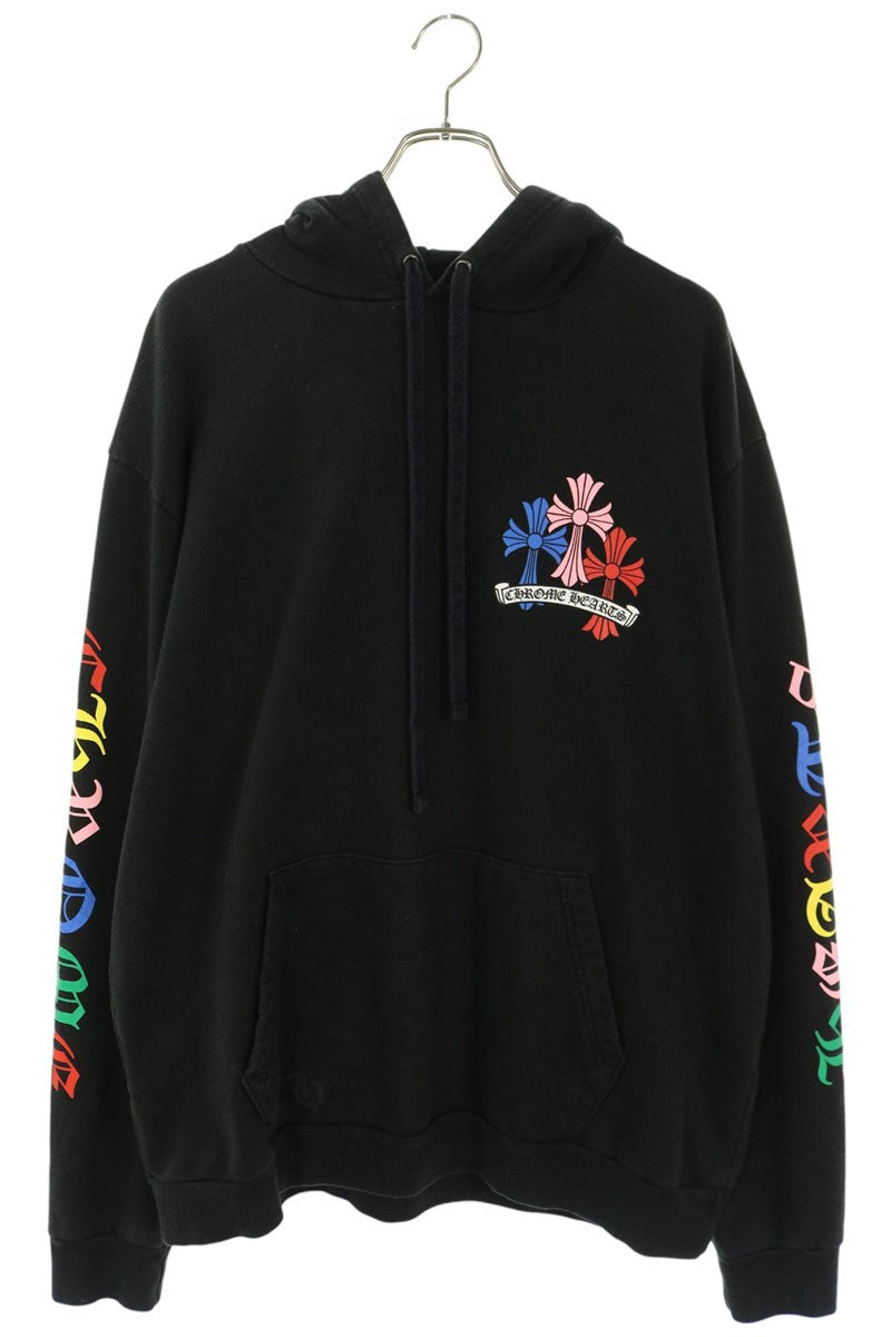 Chrome Hearts Multi Cemetery Cross Print Hoodie Size L