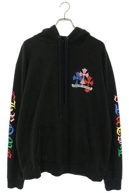 Chrome Hearts Multi Cemetery Cross Print Hoodie Size L