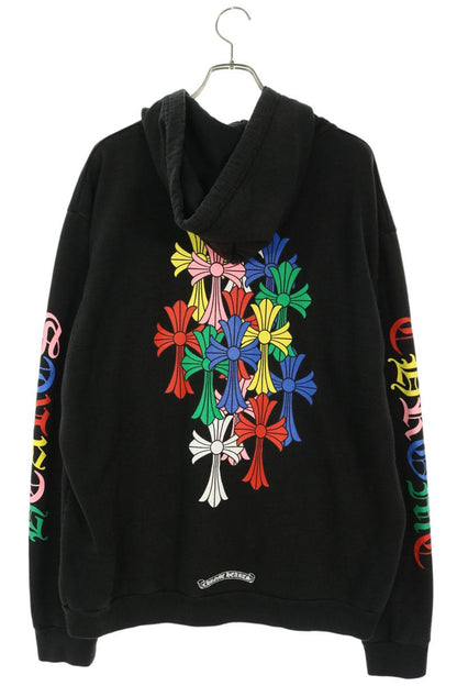 Chrome Hearts Multi Cemetery Cross Print Hoodie Size L