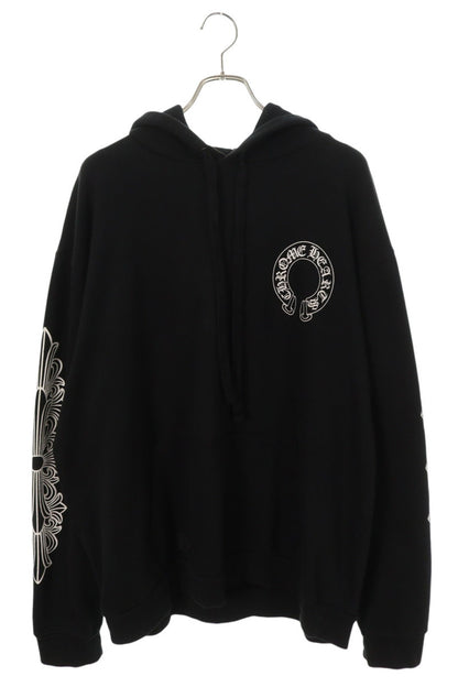 Chrome Hearts Floral Horseshoe Print Pullover Hoodie Size XL