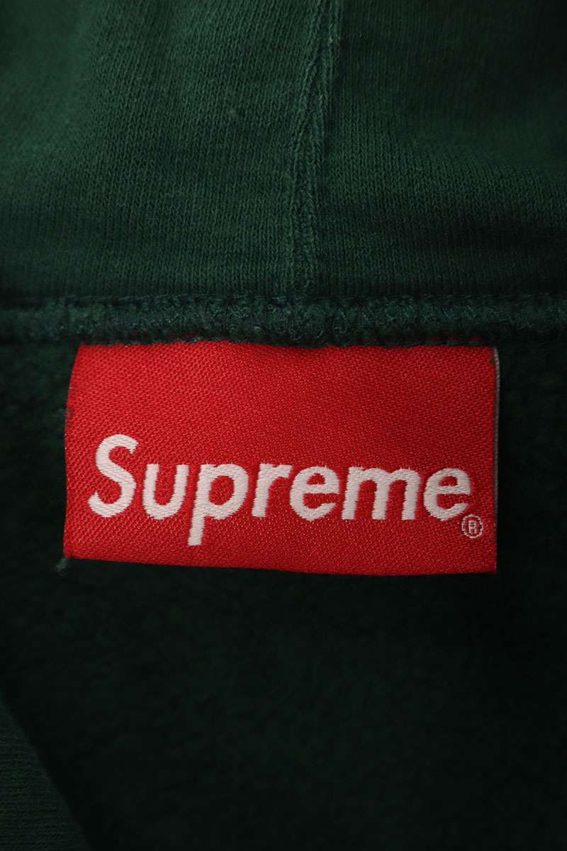 SUPREME 22SS Baseball Jersey Hoodie Blue/Green Size M