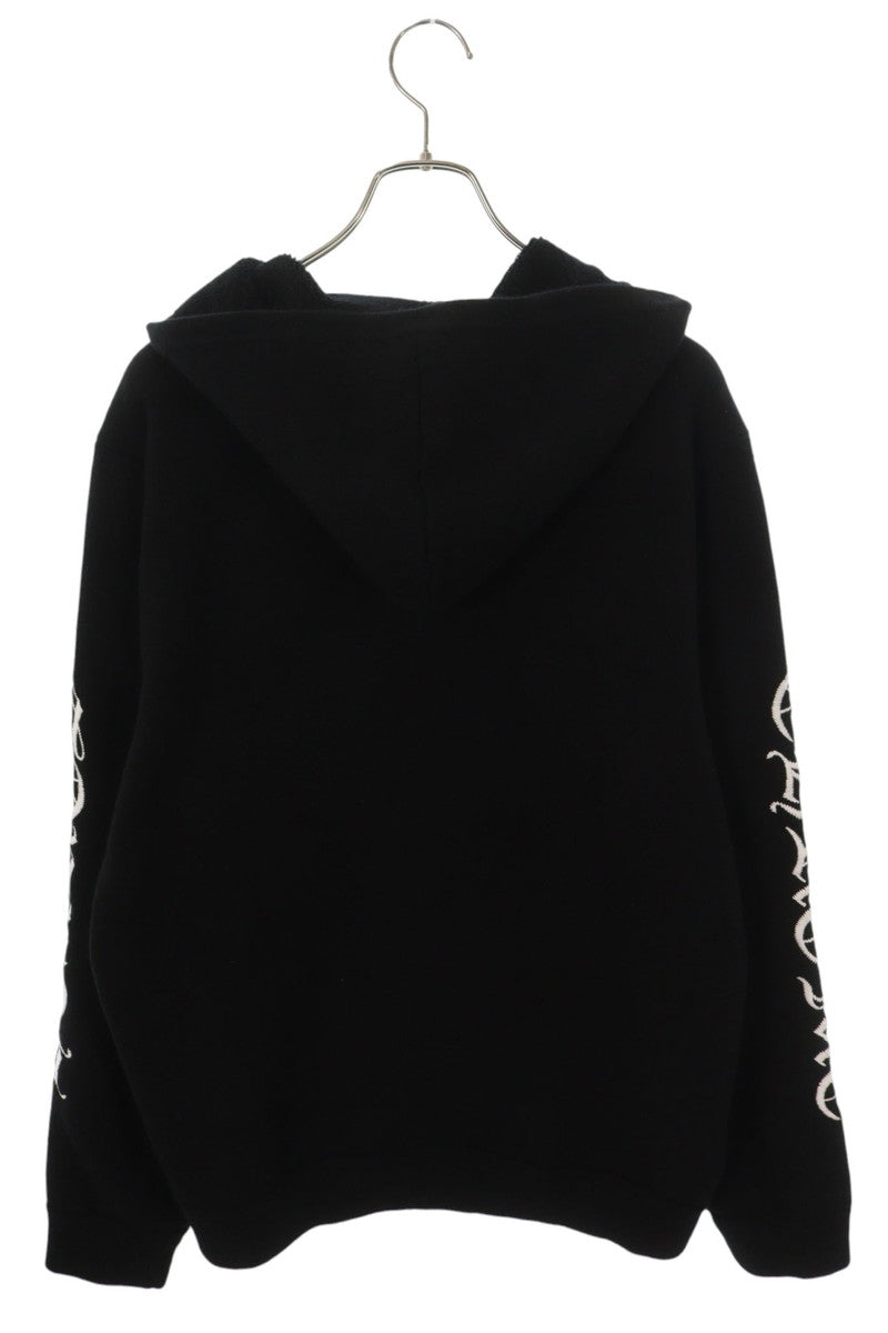 Chrome Hearts U LIFE SENTENCE ZIP HD Cashmere Hoodie Size L