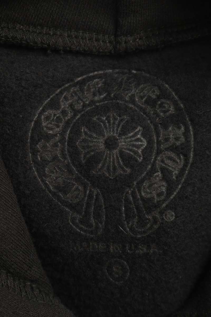 Chrome Hearts SWTSHRT HD PLVR Back Scroll Hoodie Size S