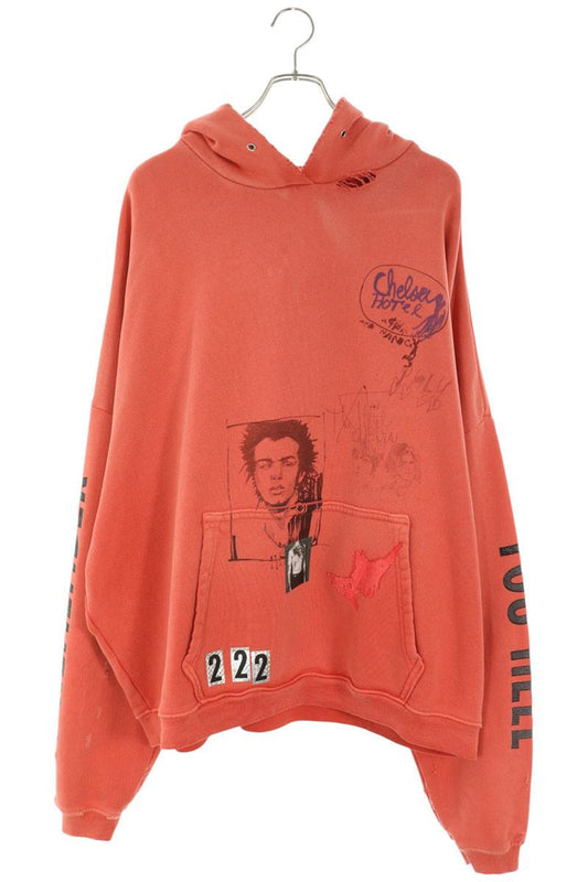 Paly Hollywood BELLA MCGOLDRICK x Hoodie Red Size XL