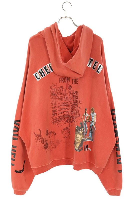 Paly Hollywood BELLA MCGOLDRICK x Hoodie Red Size XL