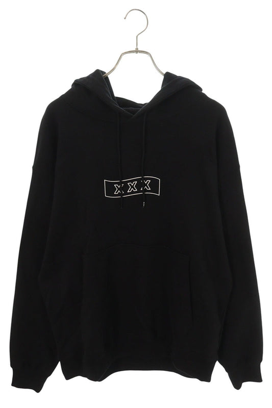 GOD SELECTION XXX Logo Print Hoodie Size L