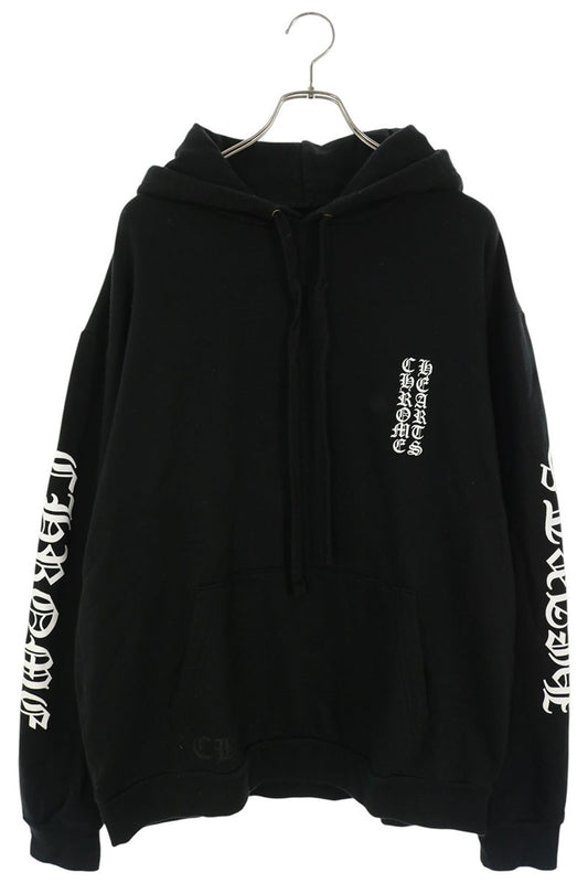 Chrome Hearts SWTSHRT PLV Sleeve Logo Hoodie Black Size L