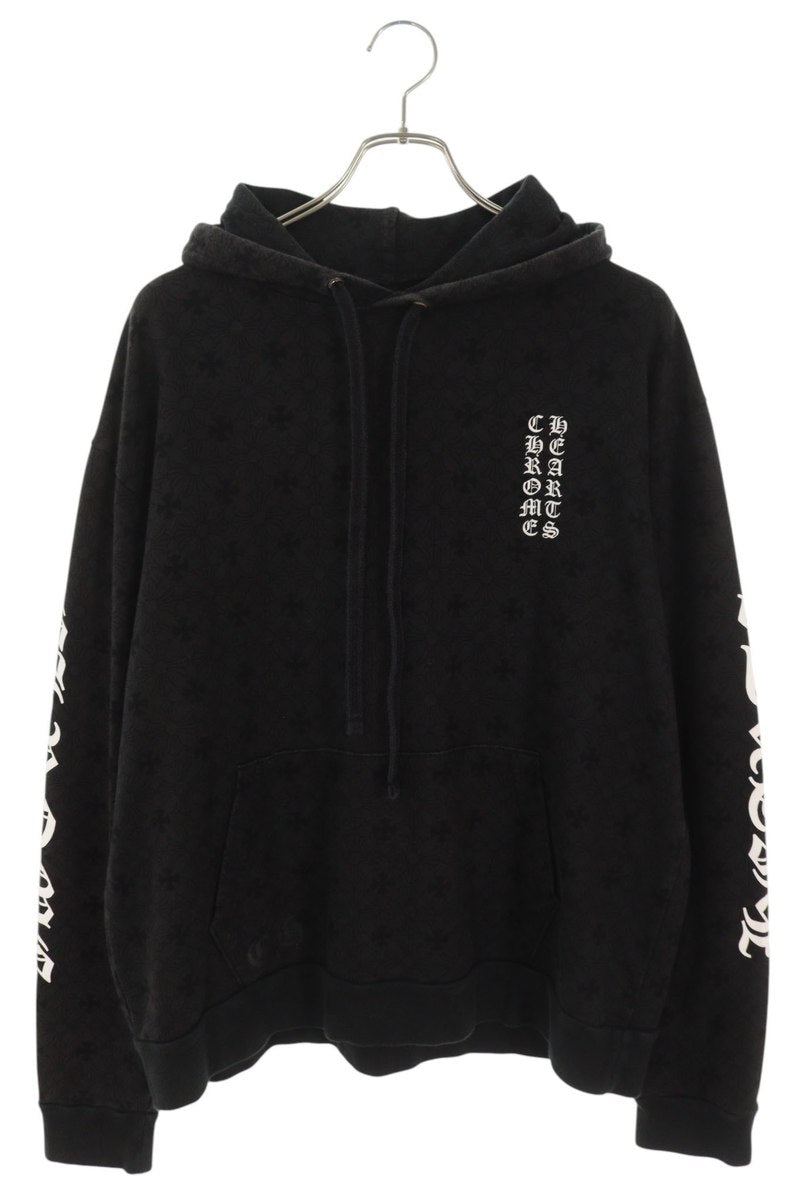 Chrome Hearts CH Plus All-Over Print Hoodie Cotton Size M