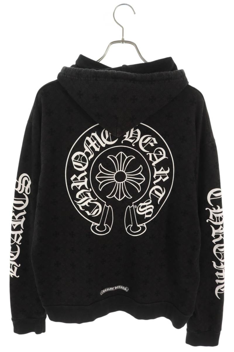Chrome Hearts CH Plus All-Over Print Hoodie Cotton Size M