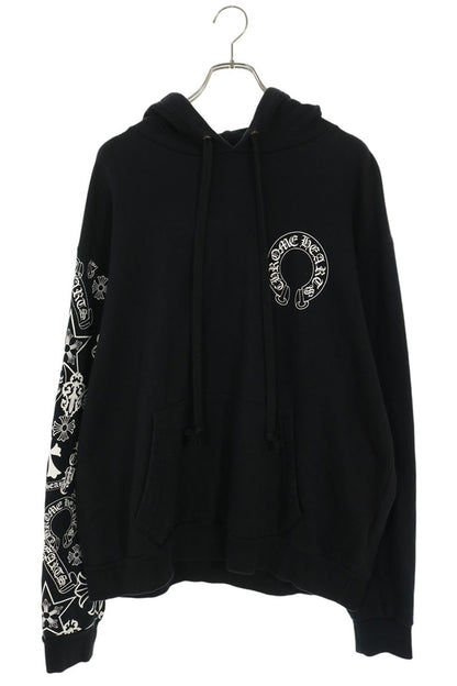 Chrome Hearts Multi Sleeve Logo Print Pullover Hoodie Size L