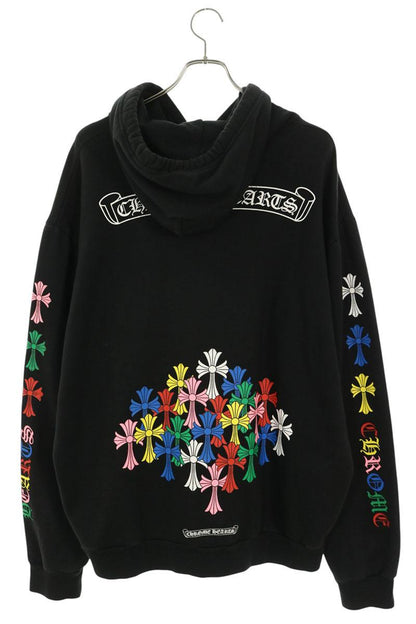 Chrome Hearts MLTCOL CEM CRS HD PLVR Hoodie Cotton Size L