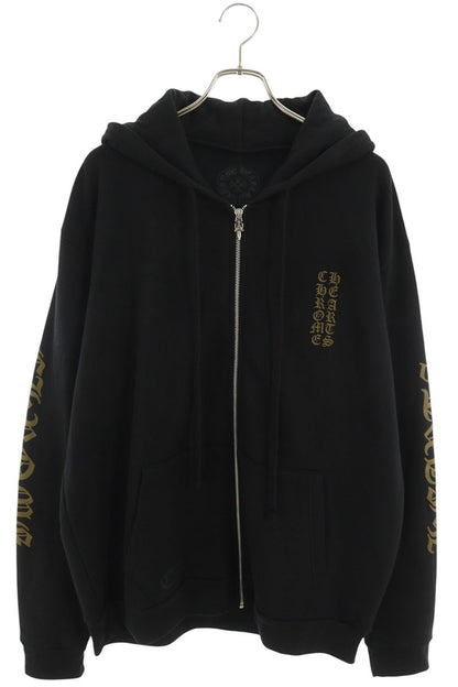 Chrome Hearts SWTSHRT HD ZIP Arm Logo Print Hoodie Size L