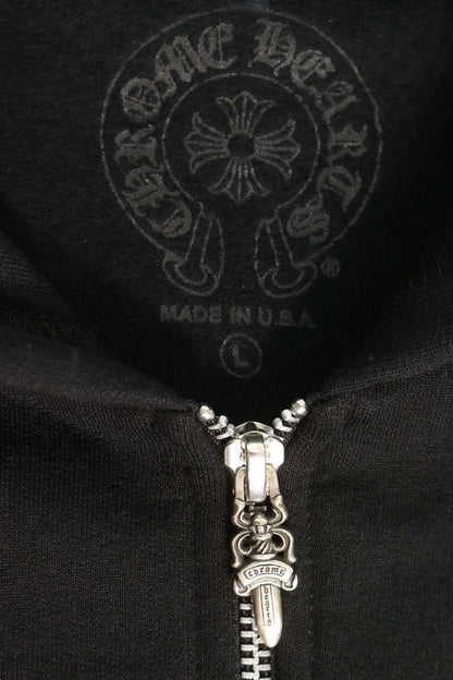 Chrome Hearts SWTSHRT HD ZIP Arm Logo Print Hoodie Size L