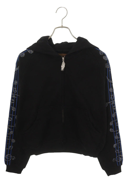 Birth Of Royal Child 25FW Sleeve Bijou Hoodie Black Size S