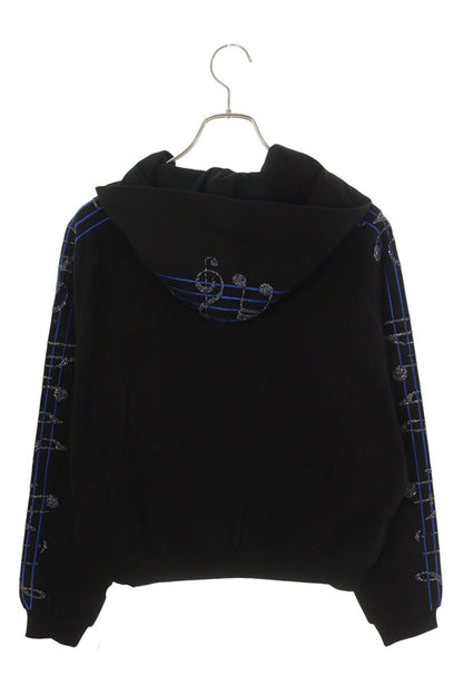 Birth Of Royal Child 25FW Sleeve Bijou Hoodie Black Size S
