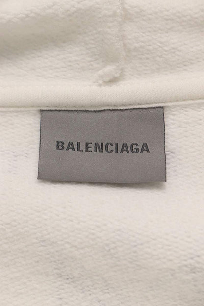 BALENCIAGA 26AW Classic Ink Zip Up Hoodie Size L
