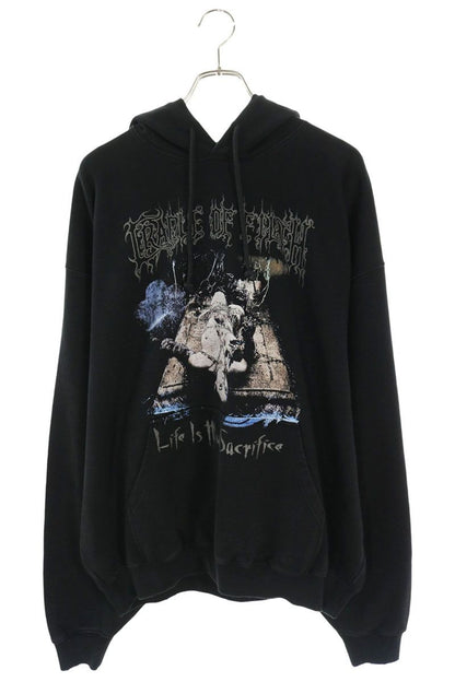 VETEMENTS 26AW COF Print Pullover Hoodie Size M
