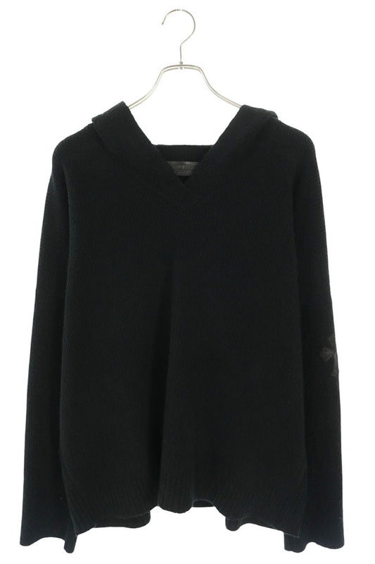 Chrome Hearts WAITING ROOM Cashmere Patch Hoodie Size M/L