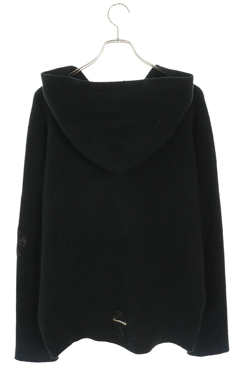 Chrome Hearts WAITING ROOM Cashmere Patch Hoodie Size M/L