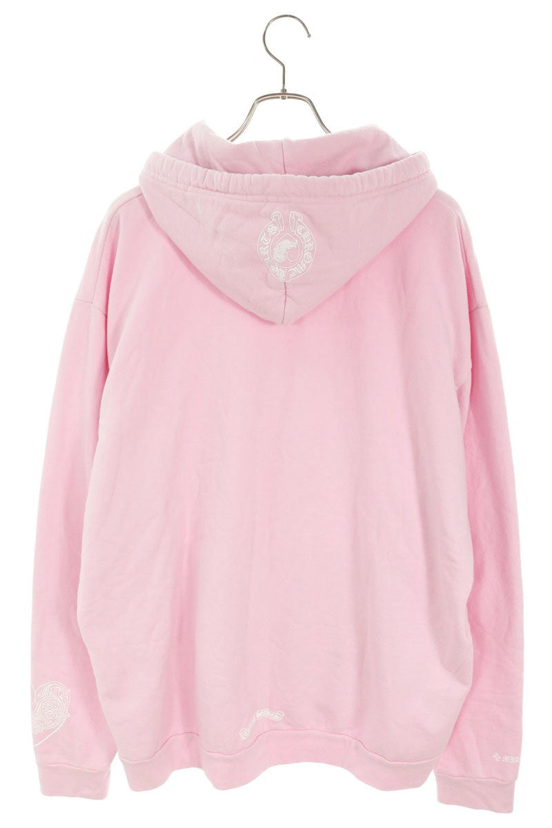 Chrome Hearts SWTSHRT HD PLVR LTD Miami Hoodie Pink Size XL
