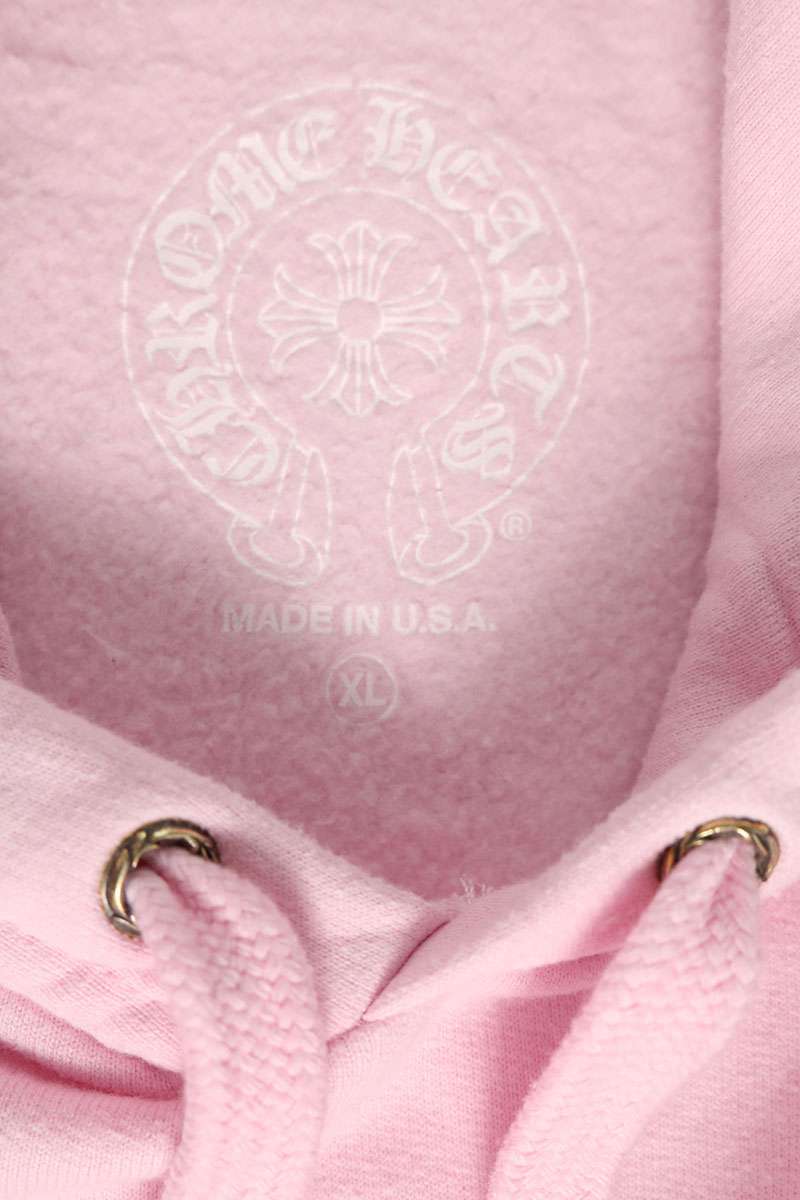 Chrome Hearts SWTSHRT HD PLVR LTD Miami Hoodie Pink Size XL