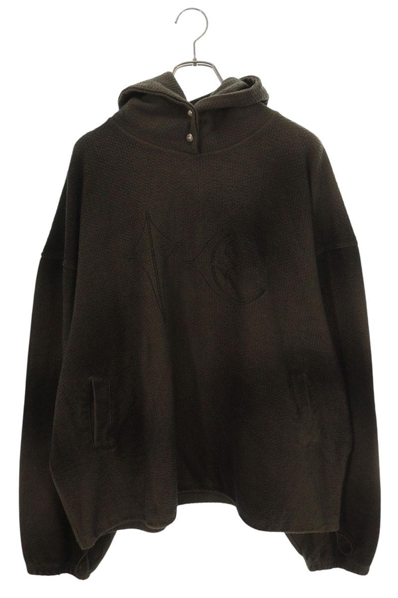 THUG CLUB 25SS Stitch Design Terry Hoodie Size 3
