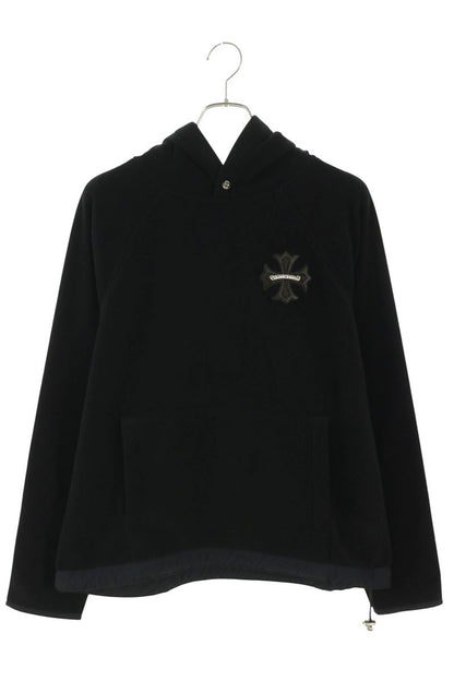 Chrome Hearts CH Patch Pullover Fleece Hoodie Size M