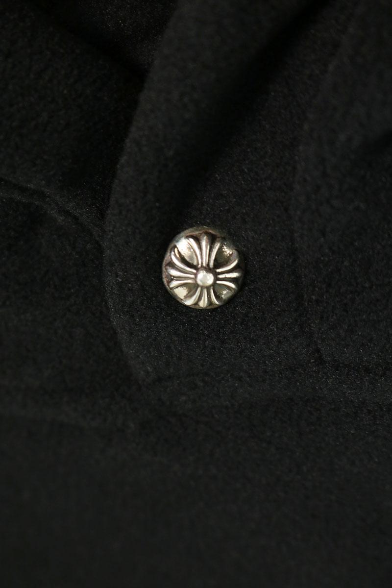 Chrome Hearts CH Patch Pullover Fleece Hoodie Size M
