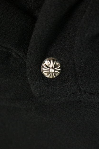 Chrome Hearts CH Patch Pullover Fleece Hoodie Size M