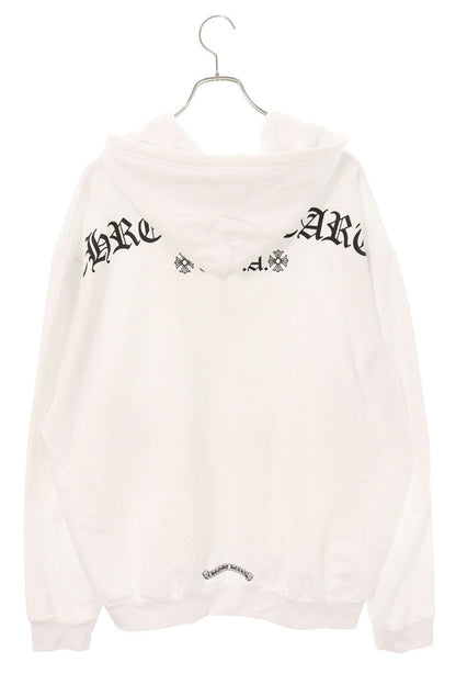 Chrome Hearts SWTSHRT HD ZIP Arch Logo Print Hoodie Size XL