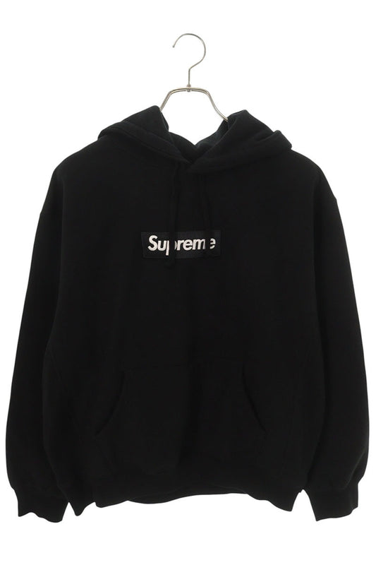 SUPREME 25AW Box Logo Hooded Sweatshirt Black Size M