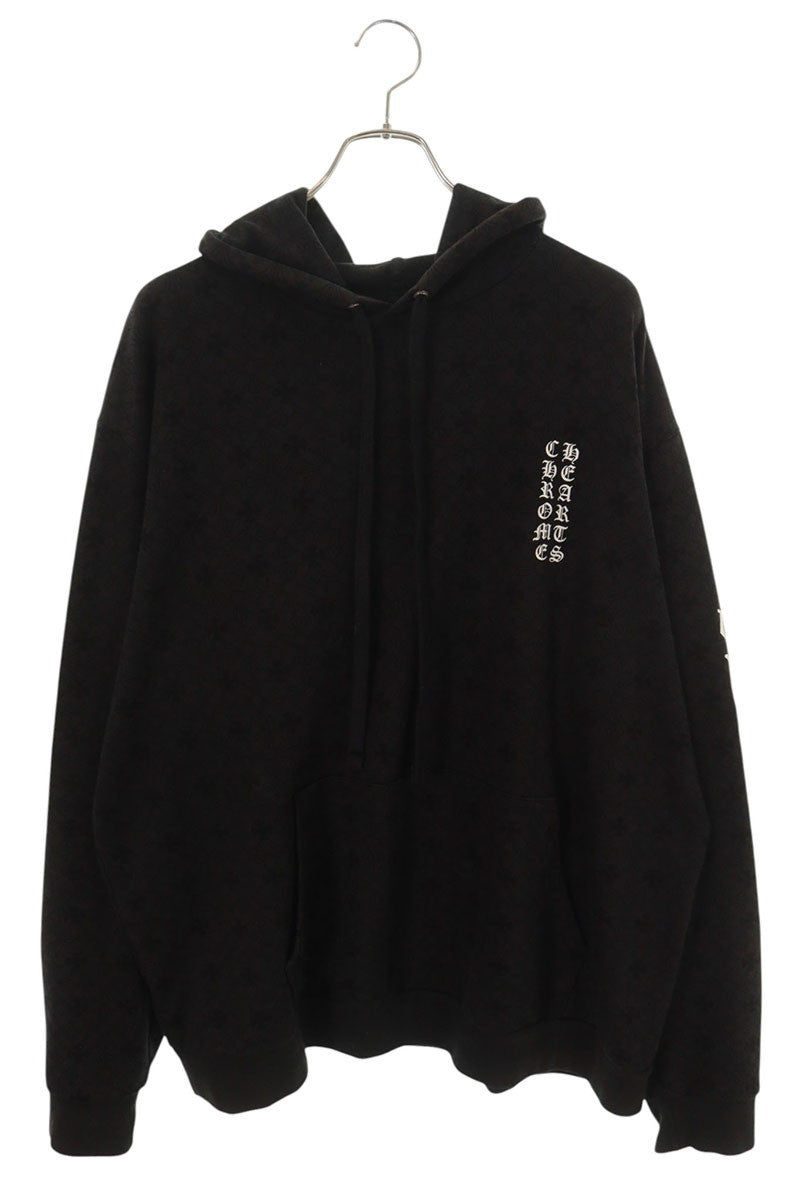 Chrome Hearts SWTSHRT PLVR CH Plus Hoodie Black Size XL