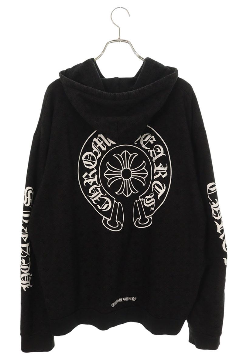 Chrome Hearts SWTSHRT PLVR CH Plus Pattern Hoodie Size XL