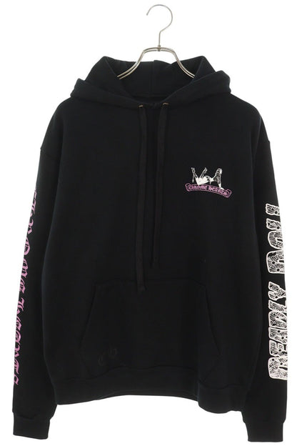 Chrome Hearts DEADLY DOLL Cotton Back Print Hoodie Size XS