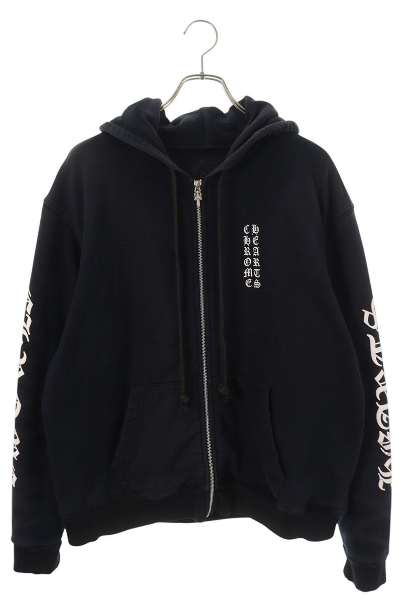 Chrome Hearts THRML HD ZIP Thermal Dagger Zip Hoodie Size M