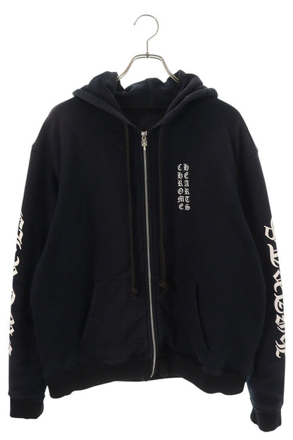 Chrome Hearts THRML HD ZIP Thermal Dagger Zip Hoodie Size M