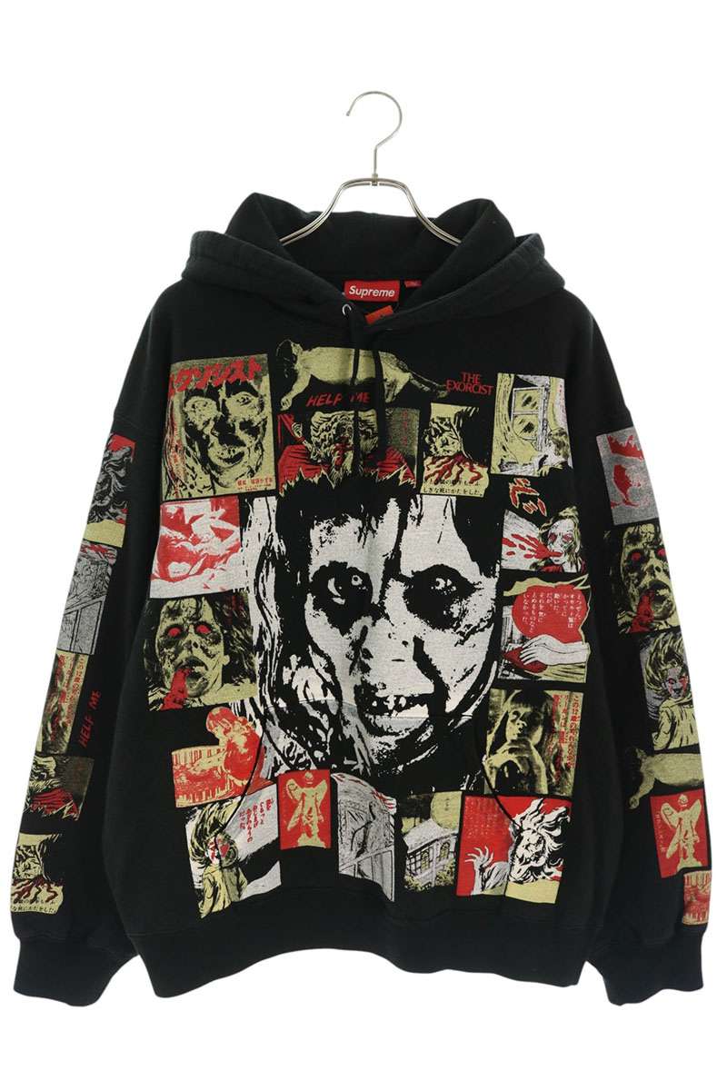SUPREME 25AW The Exorcist Pullover Hoodie Black Size L