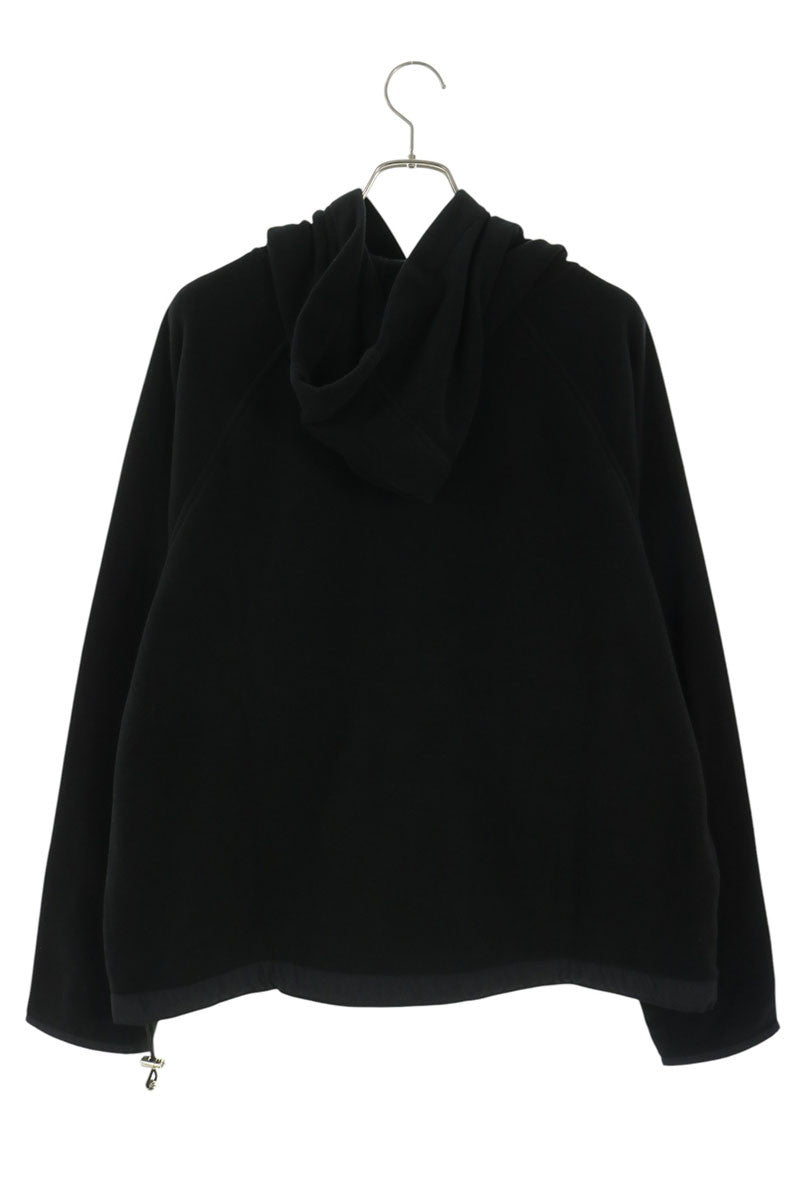 Chrome Hearts GRP Y NOT CH Patch Fleece Hoodie Black Size L