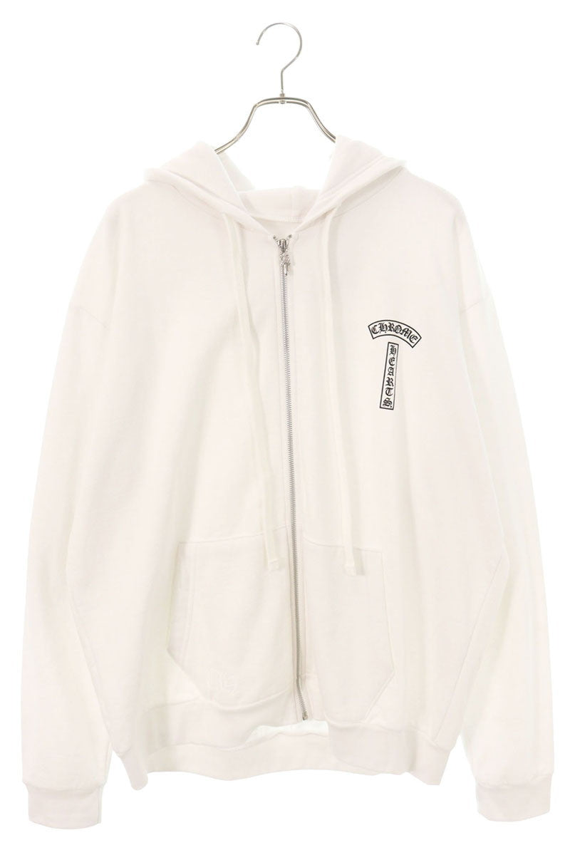 Chrome Hearts SWTSHRT HD ZIP Back Arch Logo Hoodie Size L