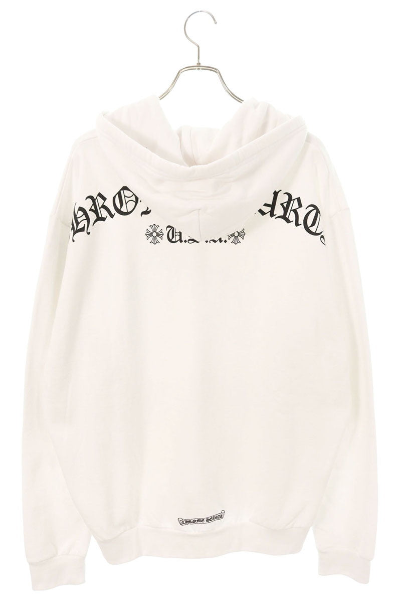 Chrome Hearts SWTSHRT HD ZIP Back Arch Logo Hoodie Size L
