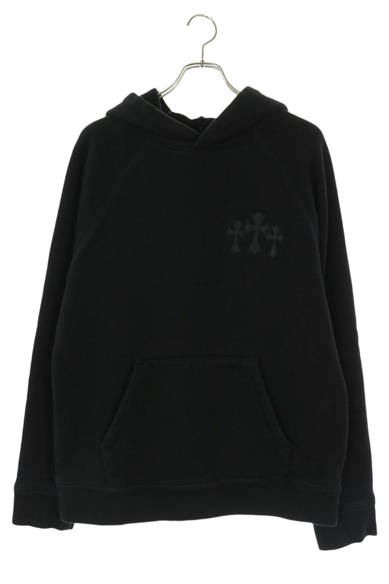 Chrome Hearts 7-11 Back CH Cross Embroidered Hoodie Size M