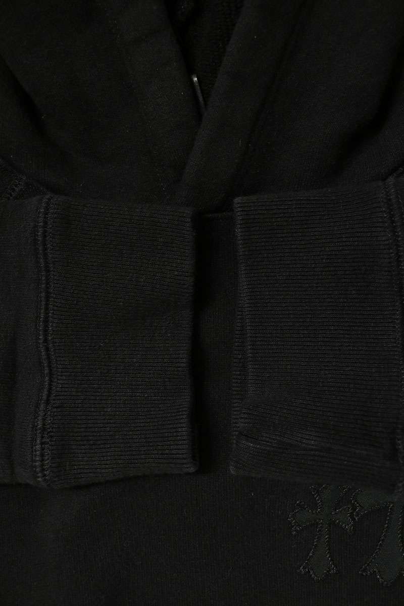Chrome Hearts 7-11 Back CH Cross Embroidered Hoodie Size M