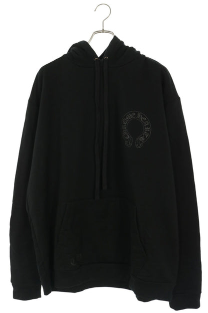 Chrome Hearts Floral Arch Logo Pullover Hoodie Black Size XL