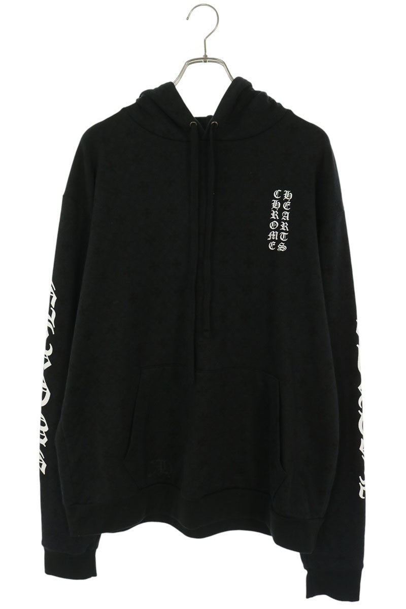 Chrome Hearts SWTSHRT PLVR CH Plus Print Hoodie Black Size M