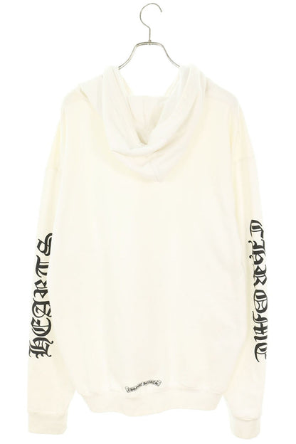 Chrome Hearts SWTSHRT HD ZIP Arm Logo Hoodie White Size L